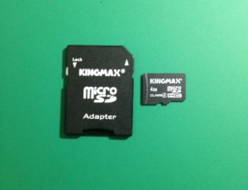 Kingmax micro SDカード 4GB 写真がないデータ復旧