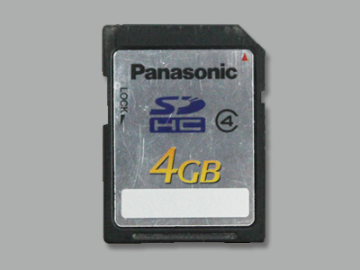 Panasonic SDカード 4GB | フラッシュ系データ復旧専門_秋葉原