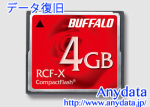 BUFFALO バッファロー コンパクトフラッシュカード CFカード RCF-X4G 4GB