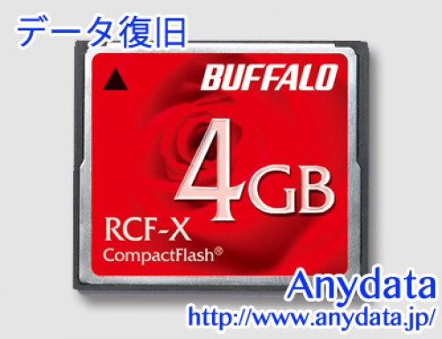 BUFFALO バッファロー コンパクトフラッシュカード CFカード RCF-X4G 4GB