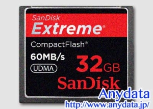 Sandisk サンディスク コンパクトフラッシュ CFカード Extreme SDCFX-032G-J61 32GB