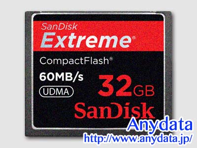Sandisk サンディスク コンパクトフラッシュ CFカード Extreme SDCFX-032G-J61 32GB | ハードディスク