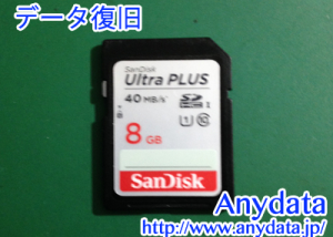 Sandisk SDカード 8GB
