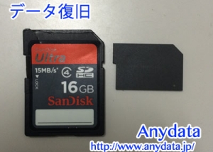 Sandisk SDカード 16GB