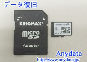 Dream Flash microSDカード 4GB
