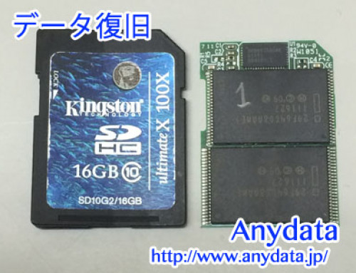 Kingston SDカード 16GB