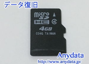 microSDカード 4GB