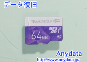 TEAM microSDカード 64GB