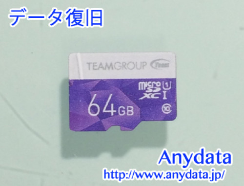 TEAM microSDカード 64GB