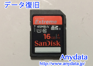 Sandisk Extreme SDカード 16GB