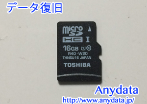 TOSHIBA microSDカード 16GB