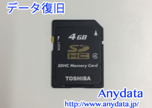TOSHIBA SDカード 4GB