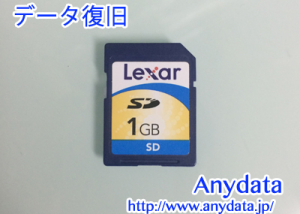 Lexar製 SDカード 1GB