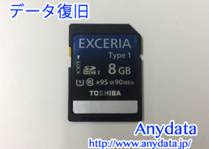 TOSHIBA SDカード 8GB