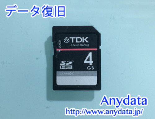 TDK SDカード 4GB