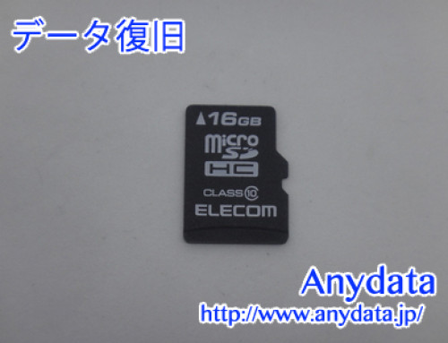ELECOM MicroSD 16GB(Model NO:MF-MSD016GC10R)