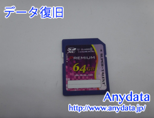 SUPER TALENT SDカード 16GB(Model NO:ST64SU1P)