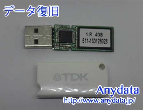 TDK USBメモリー 4GB(Model NO:不明)