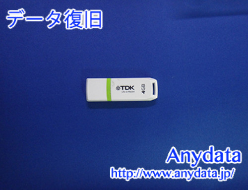 TDK USBメモリー 4GB(Model NO:UFD4GE)