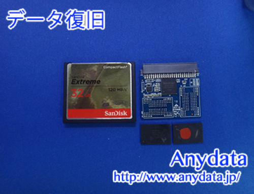 Sandisk CFメモリー 32GB(Model NO:SDCFXSB-032G-G46)