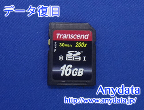 Transcend SDカード 16GB(Model NO:TS16GSDHC10)