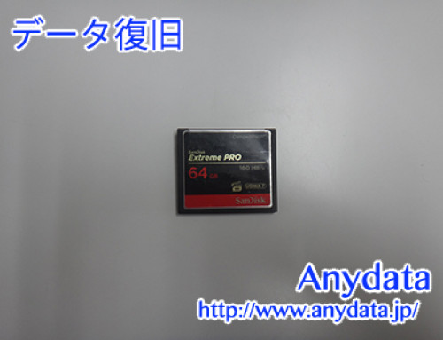 Sandisk CFメモリーカード 64GB(Model NO:SDCFXPS-064G-X46)
