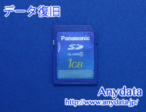 Panasonic SDメモリーカード 1GB(Model NO:RP-SDM01GJ1A)