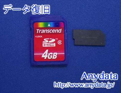 Transcend SDメモリーカード 4GB(Model NO:TS4GSDHC2)