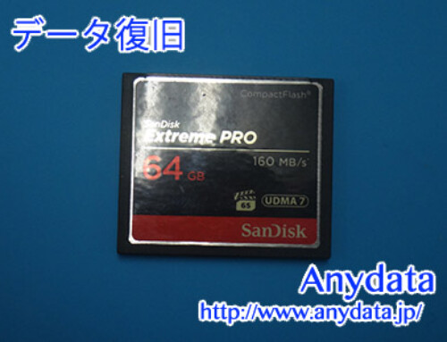 Sandisk CFカード 64GB(Model NO:SDCFXPS-064G-J61)
