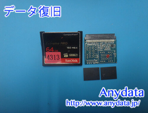 Sandisk CFメモリーカード 64GB(Model NO:SDCFXPS-064G-X46)