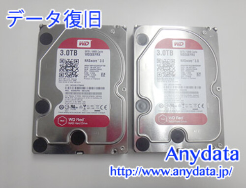 WESTERN DIGITAL HDD 3TB(Model NO:WD30EFRX)