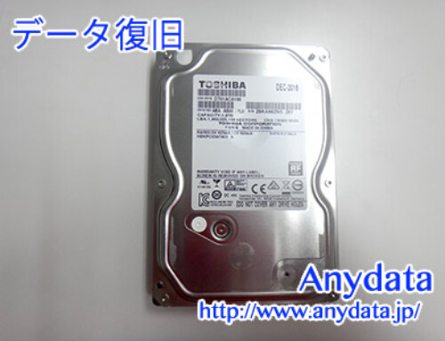 TOSHIBA HDD 1TB(Model NO:DT01ACA100)