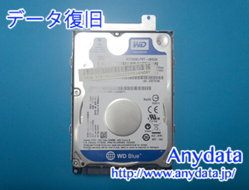 Western Digital HDD 500GB(Model NO:WD5000LPVT)