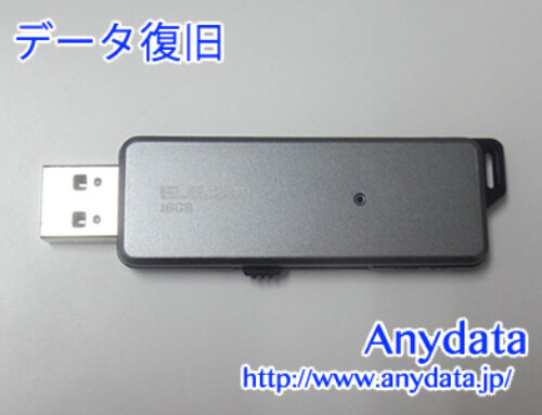 ELECOM USBメモリー 16GB(Model NO:MF-RDSU316GGY)