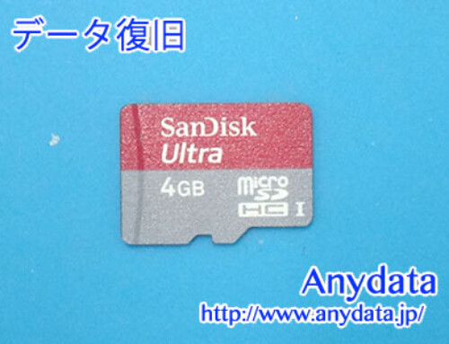 Sandisk MicroSDカード 4GB(Model NO:不明)