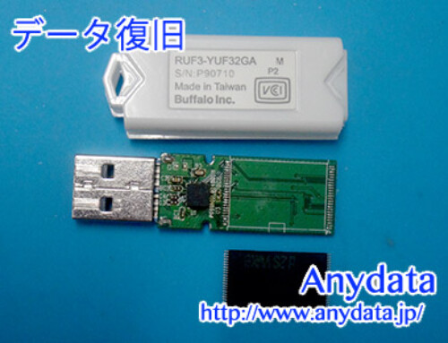 Buffalo USBメモリー 32GB(Model NO:RUF3-YUF32GA)
