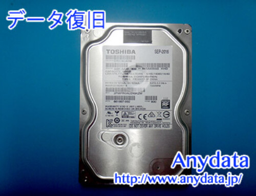TOSHIBA HDD 500GB(Model NO:DT01ACA050)