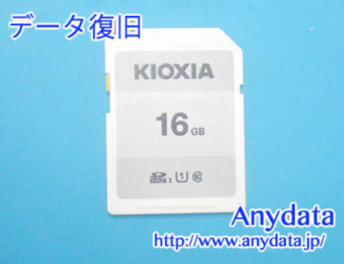 KIOXIA SDカード 16GB(Model NO:KTHN-NW016G)