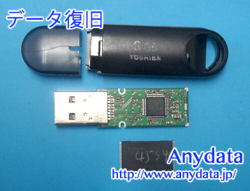 TOSHIBA USBメモリー 8GB(Model NO:TNU-B008GK)