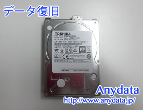 TOSHIBA HDD 2TB(Model NO:MQ03UBB200)