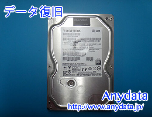 TOSHIBA HDD 500GB(Model NO:dt01aca050)