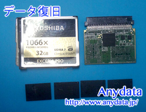 TOSHIBA CFメモリーカード 32GB(Model NO:CF-AX032G)
