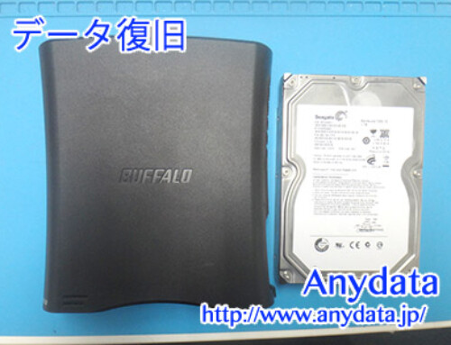 Buffalo 外付けHDD 1TB(Model NO:HD-CB1.0TU2)