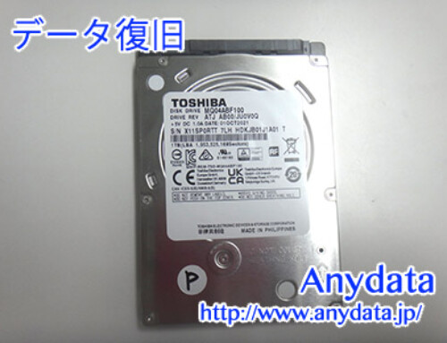 TOSHIBA HDD 1TB(Model NO:MQ04ABF100)