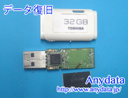 TOSHIBA USBメモリー 32GB(Model NO:TOSHIBA-TNU-A032G)