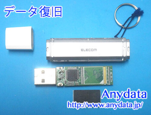 ELECOM USBメモリー 1GB(Model NO:MF-NU201GSV)