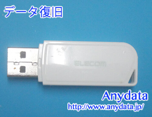 ELECOM USBメモリー 4GB(Model NO:MF-HMU204GWH)