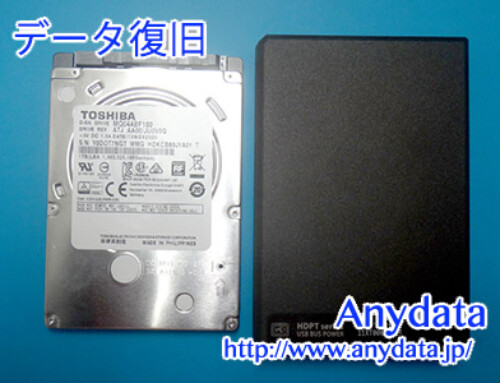 I･O DATA 外付けHDD 1TB(Model NO:HDPT-UTS1BR)