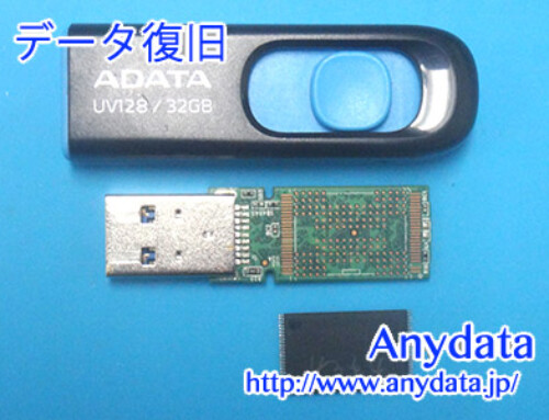 ADATA USBメモリー 32GB(Model NO:AUV128-32G-RBE)