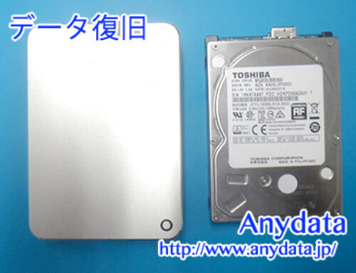 TOSHIBA 外付けHDD 3TB(Model NO:HD-PF30TW)